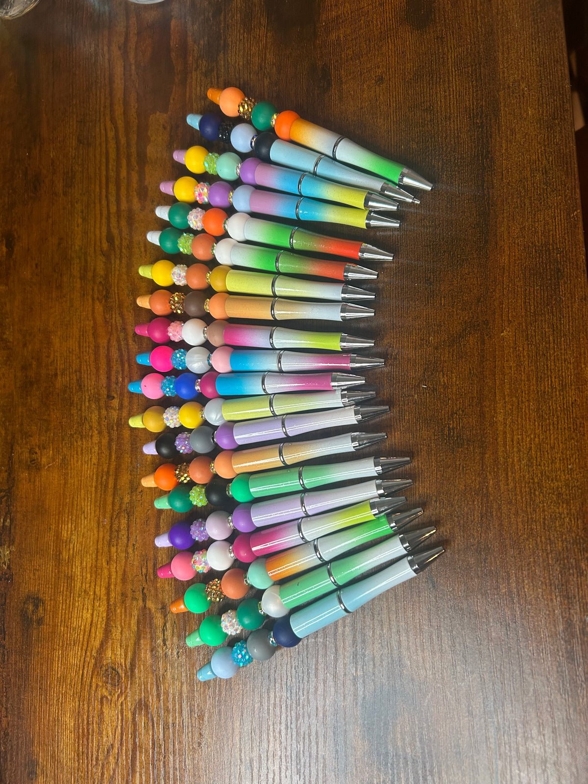 Colorful Beaded Pens – Handmade & Refillable